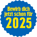 Bewirb dich für 2025